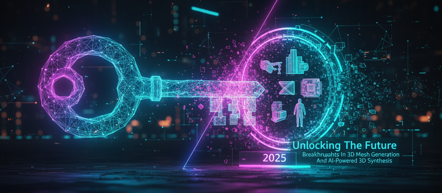 Unlocking the Future: Breakthroughs in 3D Mesh Generation and AI-Powered 3D Synthesis in 2025