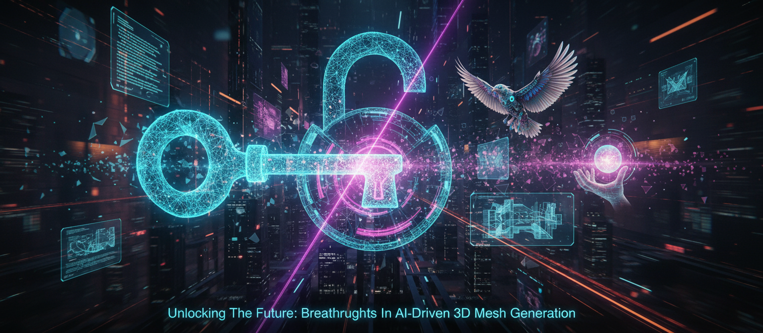 Unlocking the Future: Breakthroughs in AI-Driven 3D Mesh Generation