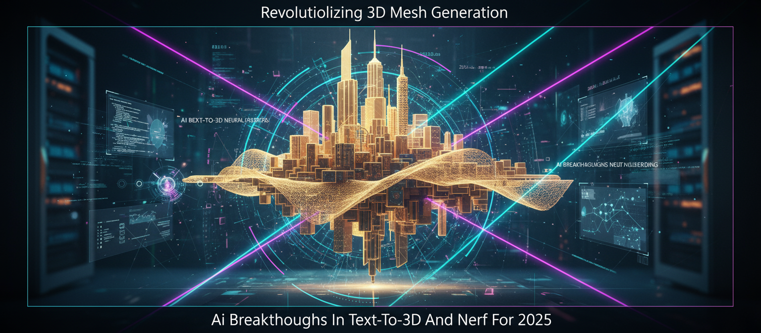 Revolutionizing 3D Mesh Generation: AI Breakthroughs in Text-to-3D and NeRF for 2025