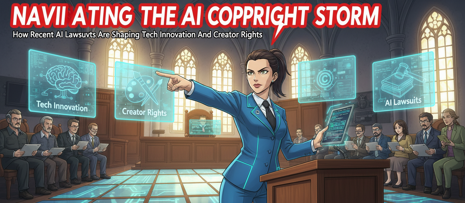 Navigating the AI Copyright Storm: How Recent AI Lawsuits Are Shaping Tech Innovation and Creator Rights
