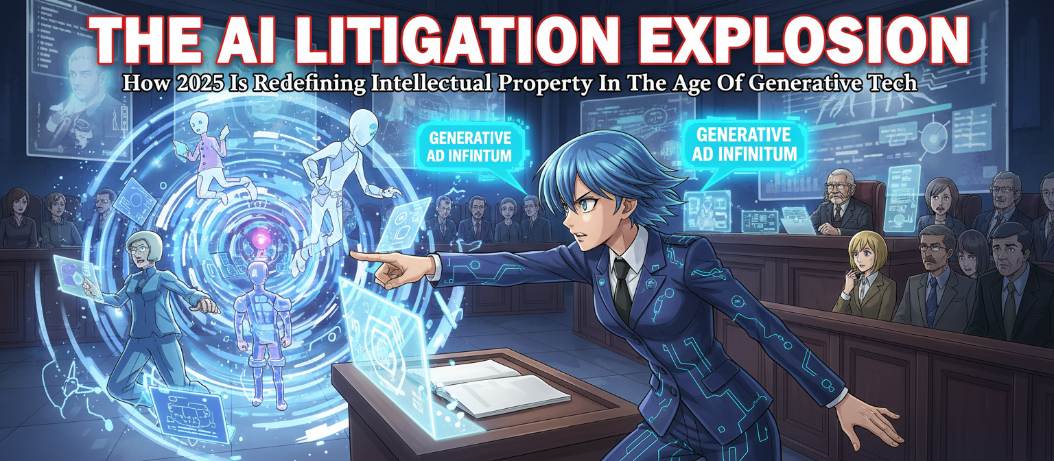 The AI Litigation Explosion: How 2025 Is Redefining Intellectual Property in the Age of Generative Tech