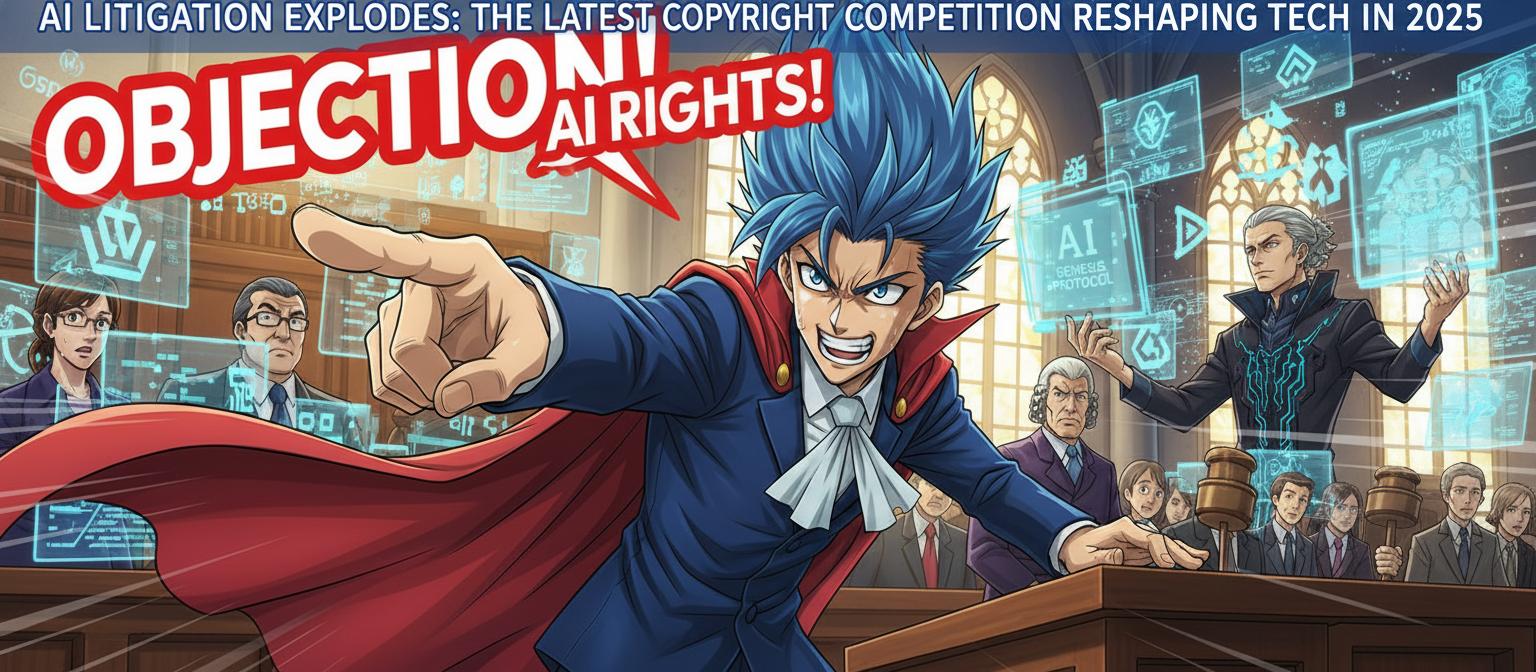 AI Litigation Explodes: The Latest Copyright Battles Reshaping Tech in 2025