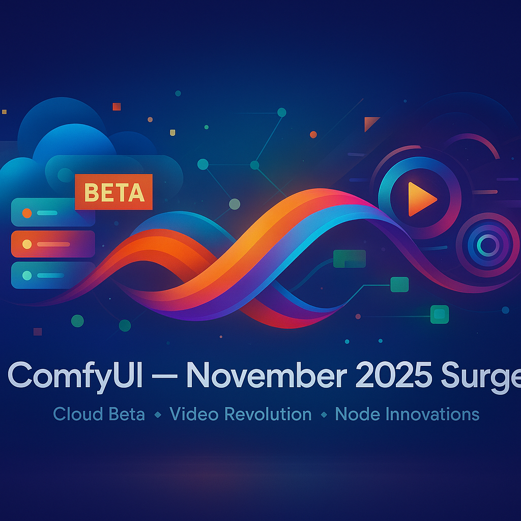 ComfyUI's November 2025 Surge: Cloud Beta, Video Revolution, and Node Innovations