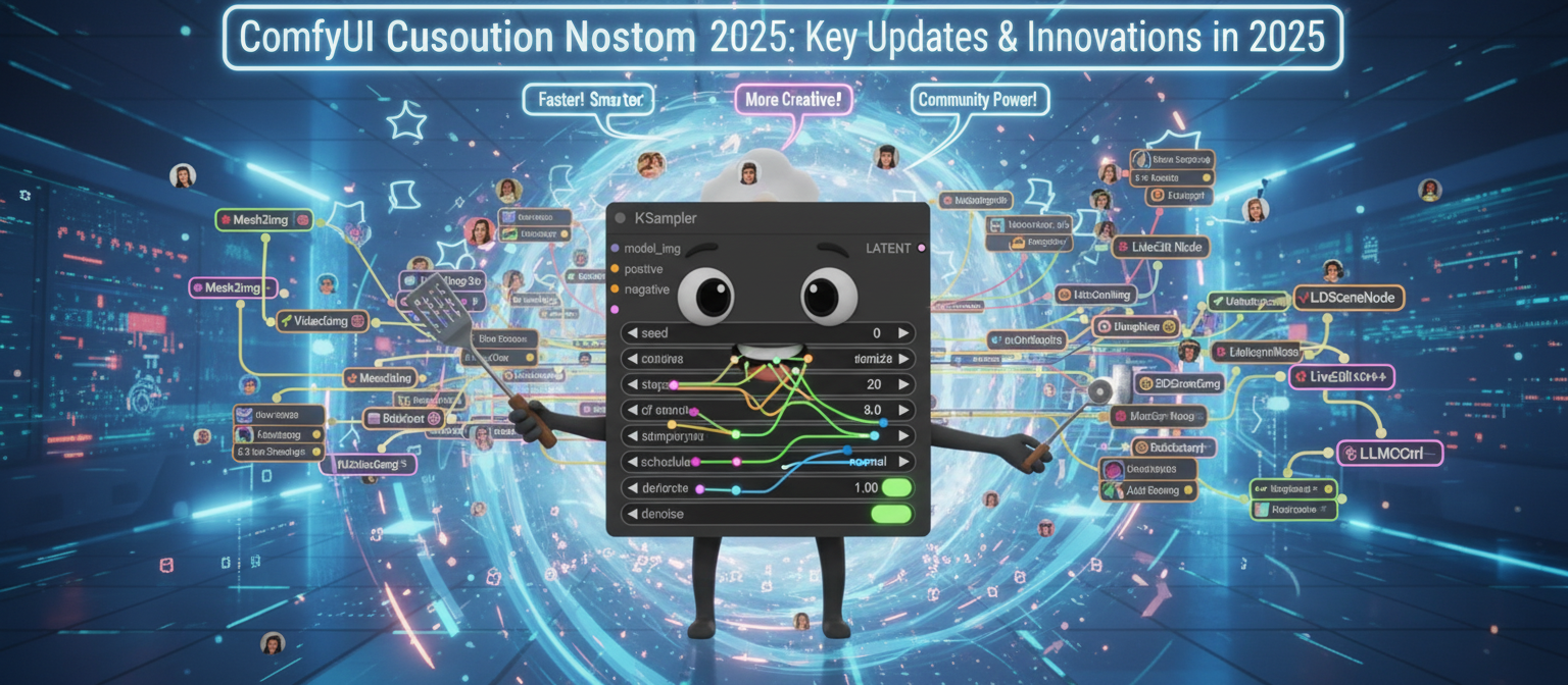 The Rapid Evolution of ComfyUI Custom Nodes: Key Updates and Community Innovations in 2025