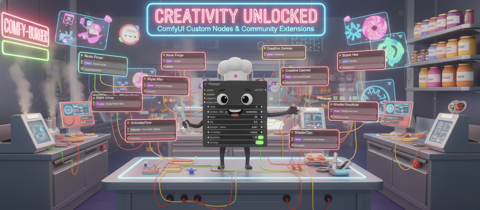 Unlocking Creativity: The Latest in ComfyUI Custom Nodes and Community Extensions