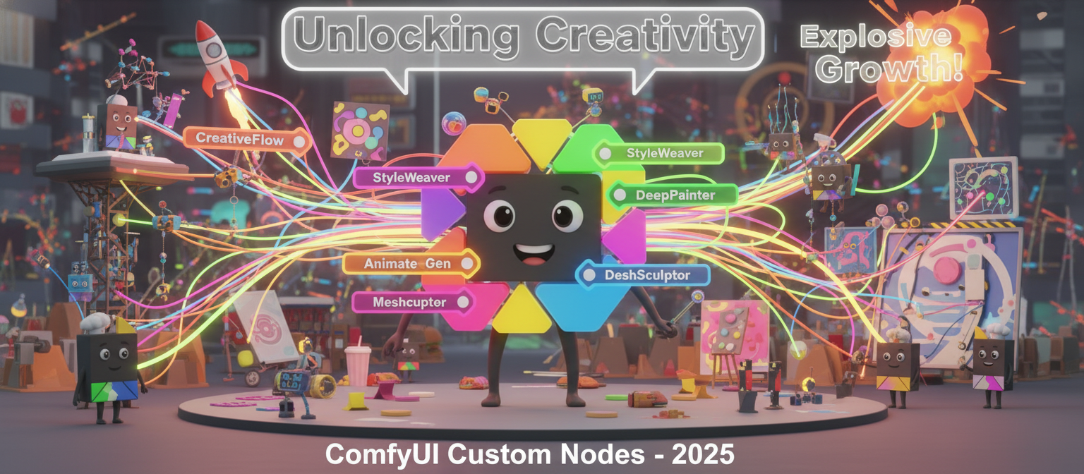 Unlocking Creativity: The Explosive Growth of ComfyUI Custom Nodes in 2025