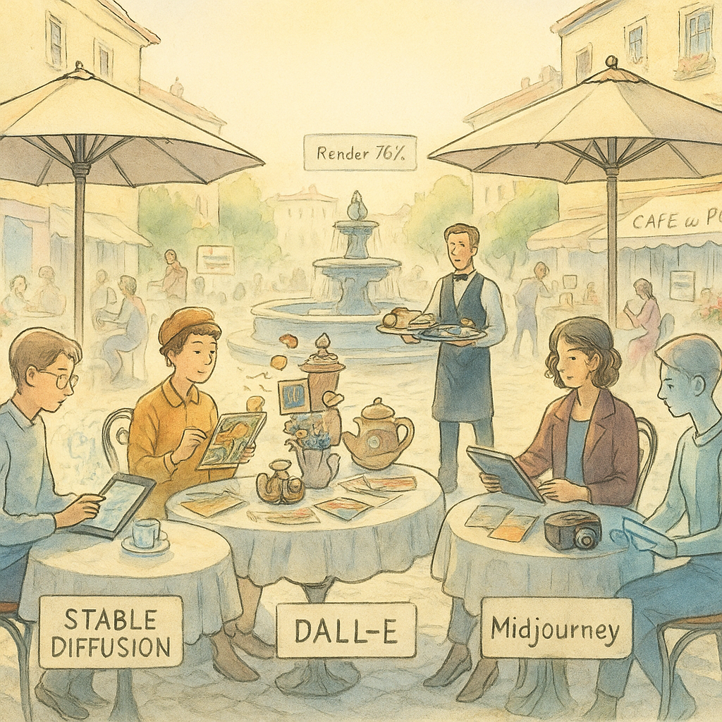 AI Image Generation in 2025: Stable Diffusion, DALL-E, Midjourney, and Flux Lead the Charge