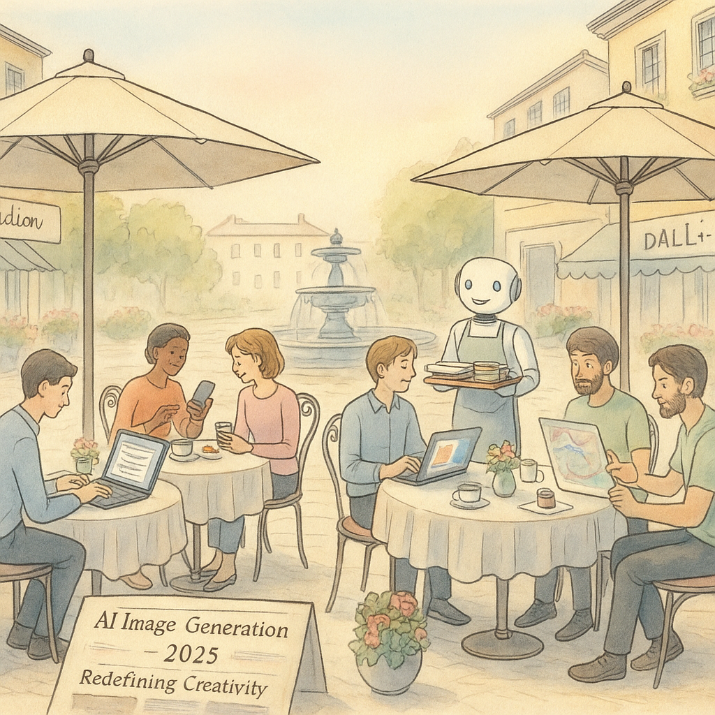 AI Image Generation in 2025: How Stable Diffusion, DALL-E, Midjourney, and Flux Are Redefining Creativity