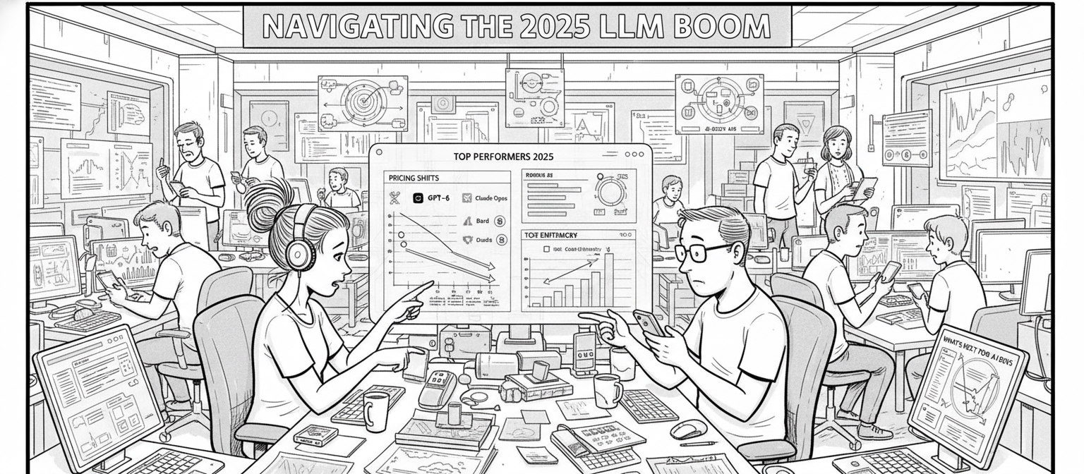 Navigating the 2025 LLM Boom: Pricing Shifts, Top Performers, and What’s Next for AI Developers