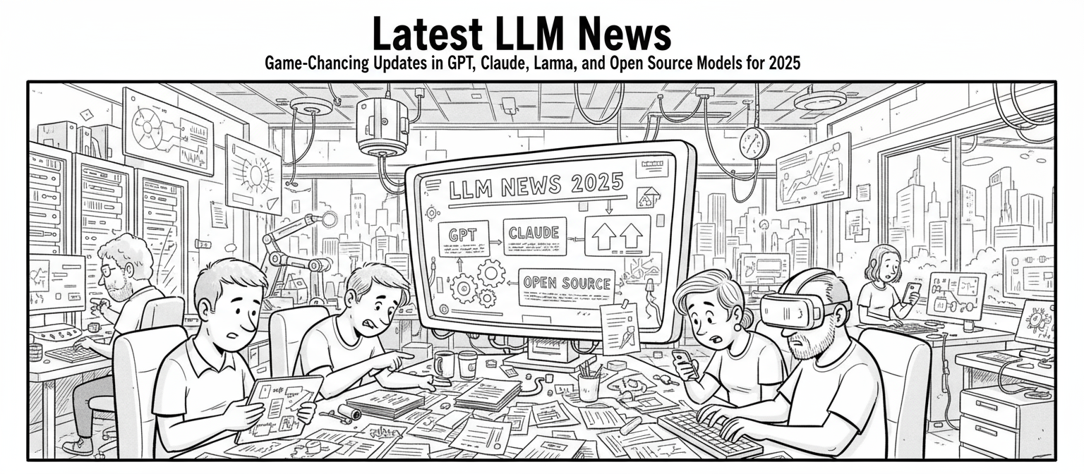 Latest LLM News: Game-Changing Updates in GPT, Claude, Llama, Mistral, and Open Source Models for 2025