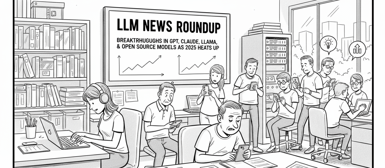 LLM News Roundup: Breakthroughs in GPT, Claude, Llama, and Open Source Models as 2025 Heats Up
