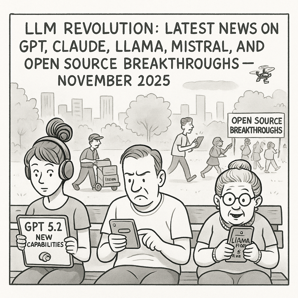 LLM Revolution: Latest News on GPT, Claude, Llama, Mistral, and Open Source Breakthroughs in November 2025