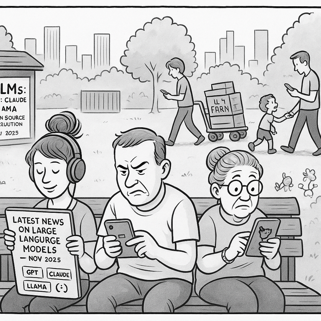 Latest News on Large Language Models: GPT, Claude, Llama, and the Open Source Revolution in November 2025