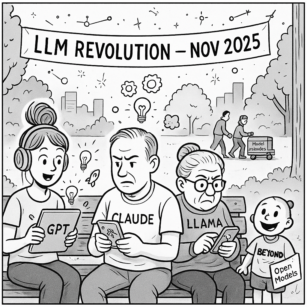 LLM Revolution in November 2025: Breakthroughs in GPT, Claude, Llama, and Beyond
