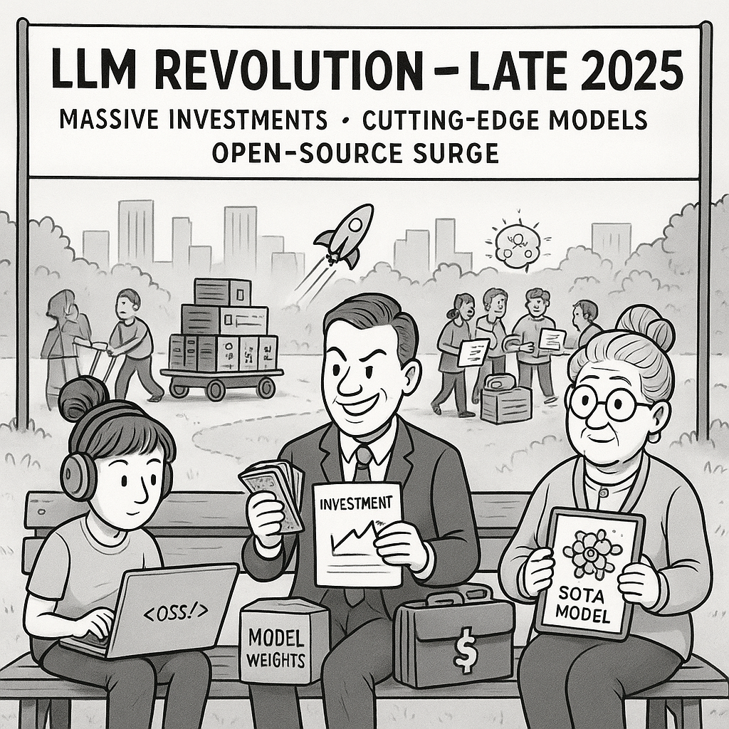LLM Revolution in Late 2025: Massive Investments, Cutting-Edge Models, and the Open Source Surge