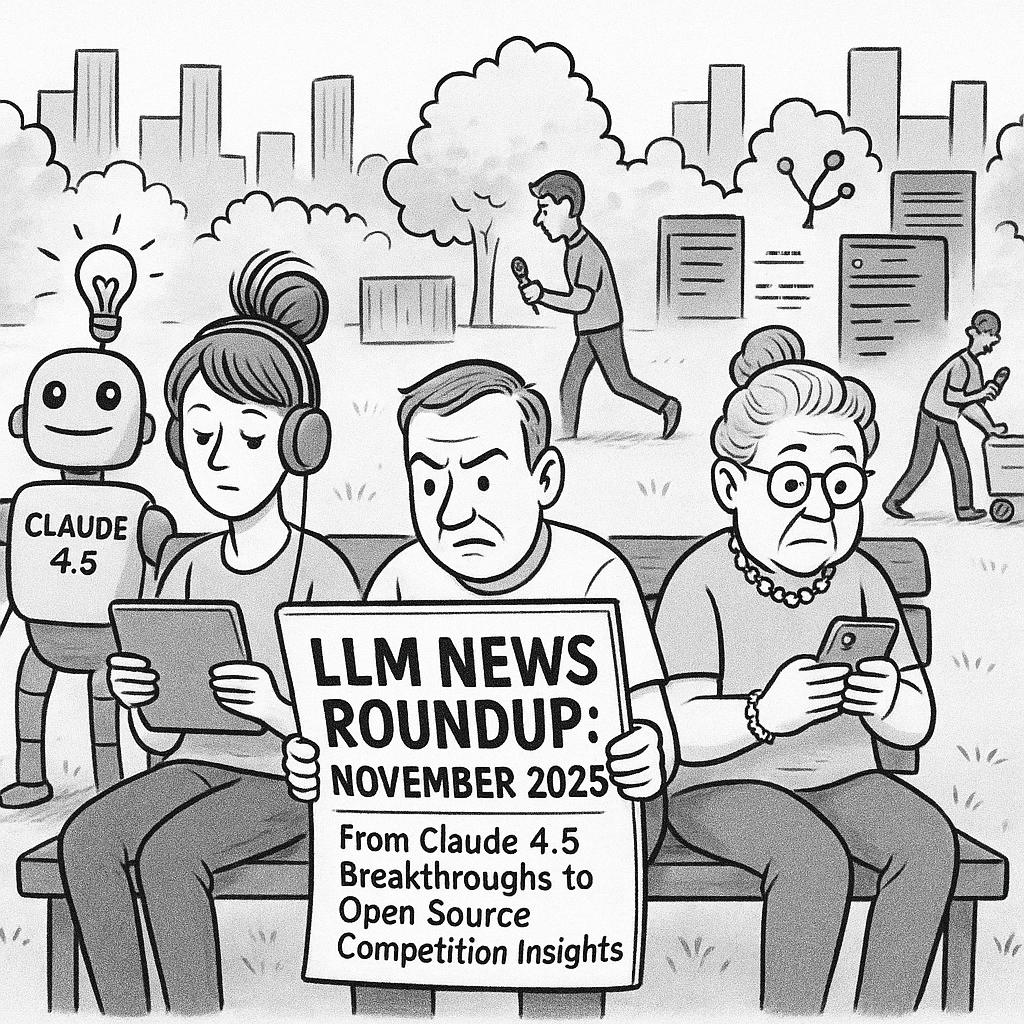LLM News Roundup: November 2025 - From Claude 4.5 Breakthroughs to Open Source Battles