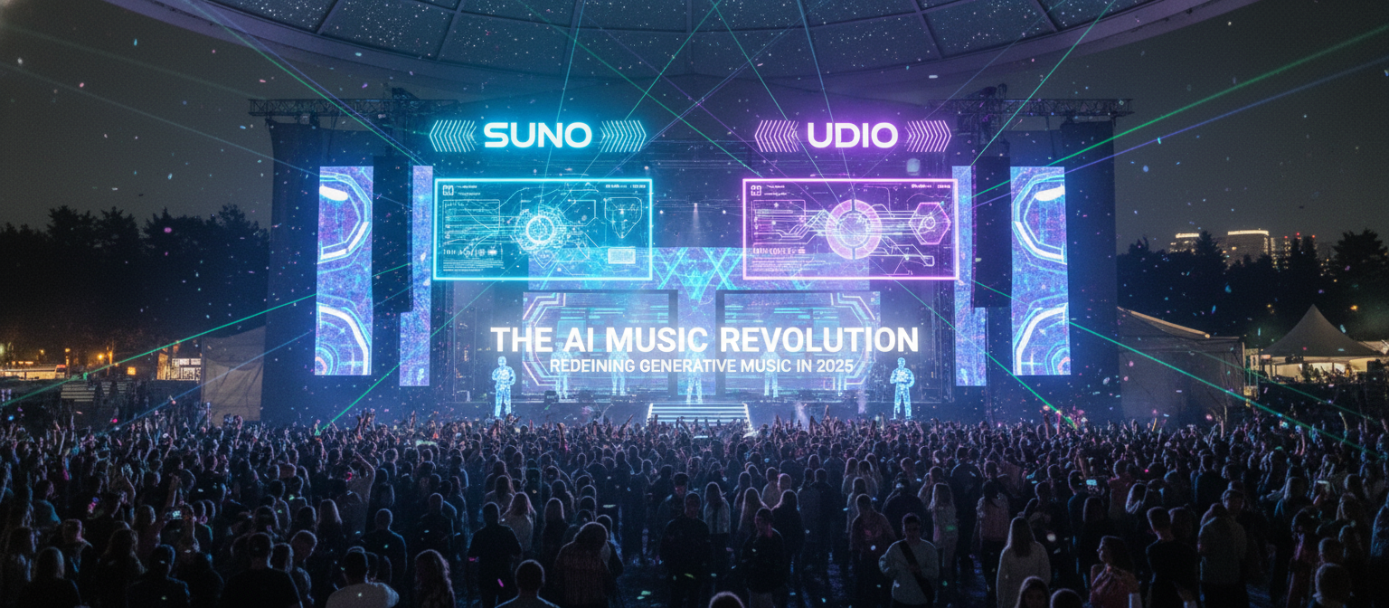 The AI Music Revolution: How Suno and Udio Are Redefining Generative Music in 2025
