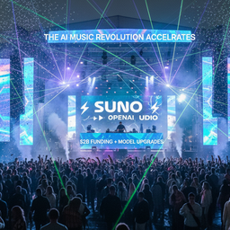 The AI Music Revolution Accelerates: Suno's $2B Funding Talks and Model Upgrades Fuel Rivalry with OpenAI and Udio