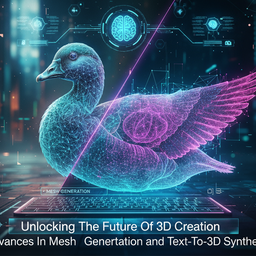 Unlocking the Future of 3D Creation: AI Advances in Mesh Generation and Text-to-3D Synthesis