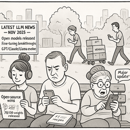 Latest LLM News: Breakthroughs in Open Source Models, Fine-Tuning Techniques, and the Evolution of GPT, Claude, and Llama in November 2025