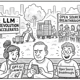 LLM Revolution Accelerates: GPT-5.1 Launch, Anthropic's $50B Infrastructure Push, and Open Source Breakthroughs