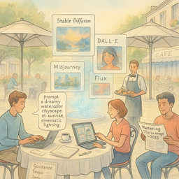 AI Image Generation in 2025: Mastering Text-to-Image with Stable Diffusion, DALL-E, Midjourney, and Flux