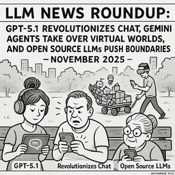 LLM News Roundup: GPT-5.1 Revolutionizes Chat, Gemini Agents Take Over Virtual Worlds, and Open Source LLMs Push Boundaries – November 2025