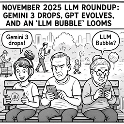 November 2025 LLM Roundup: Gemini 3 Drops, GPT Evolves, and an 'LLM Bubble' Looms