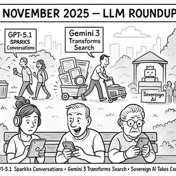 November 2025 LLM Roundup: GPT-5.1 Sparks Conversations, Gemini 3 Transforms Search, and Sovereign AI Takes Center Stage