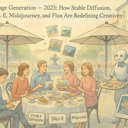 AI Image Generation in 2025: How Stable Diffusion, DALL-E, Midjourney, and Flux Are Redefining Creativity