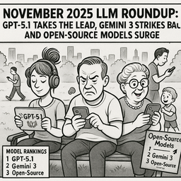 November 2025 LLM Roundup: GPT-5.1 Takes the Lead, Gemini 3 Strikes Back, and Open-Source Models Surge