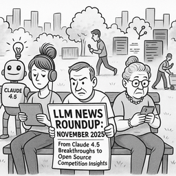 LLM News Roundup: November 2025 - From Claude 4.5 Breakthroughs to Open Source Battles