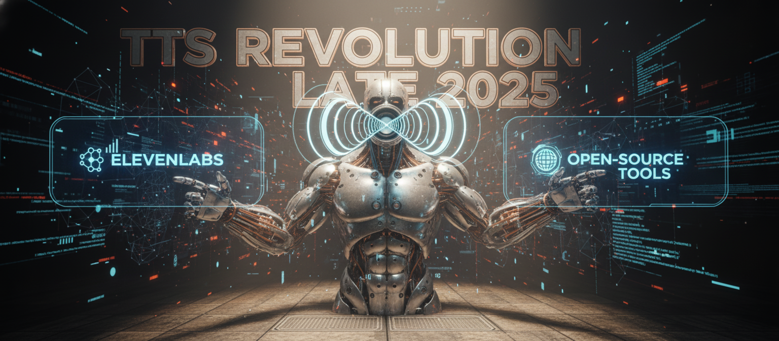 The Rapid Evolution of TTS in Late 2025: How ElevenLabs and Open-Source Tools Are Redefining Voice Synthesis