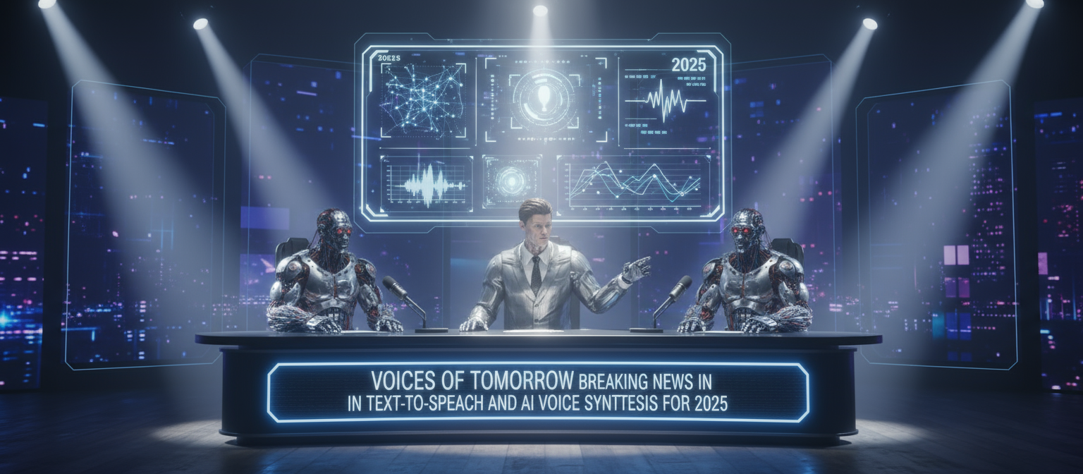 Voices of Tomorrow: Breaking News in Text-to-Speech and AI Voice Synthesis for 2025