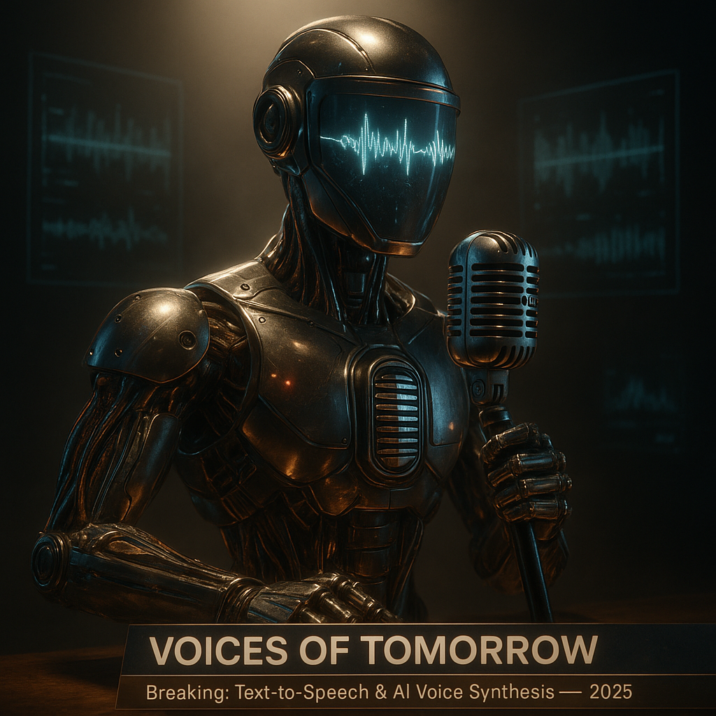 Voices of Tomorrow: Breaking News in Text-to-Speech and AI Voice Synthesis for 2025