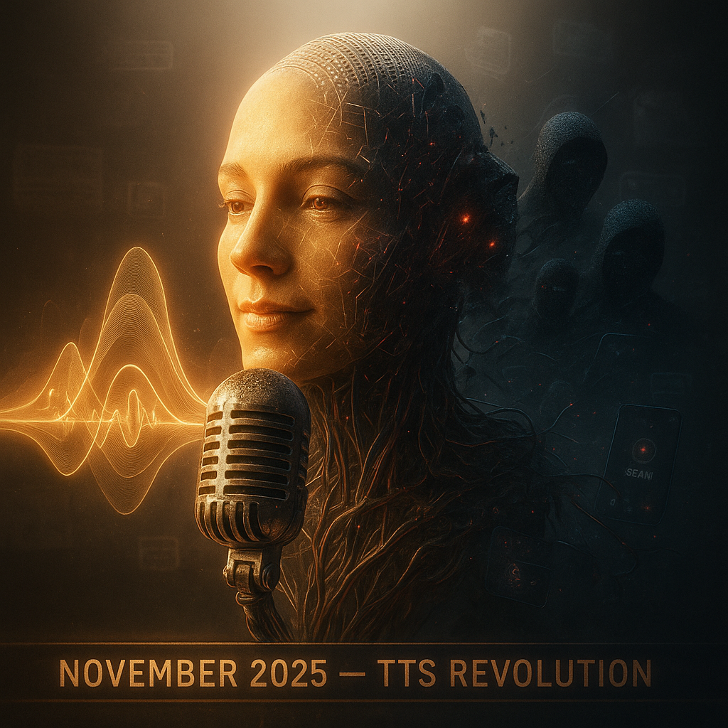 TTS Revolution in November 2025: From Lifelike Voice Synthesis to Rising AI Scams