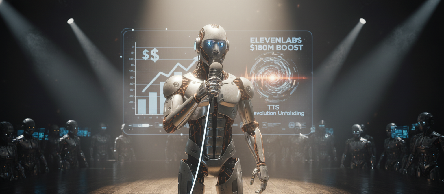 Voice AI Takes Center Stage: ElevenLabs' $180M Boost and the TTS Revolution Unfolding