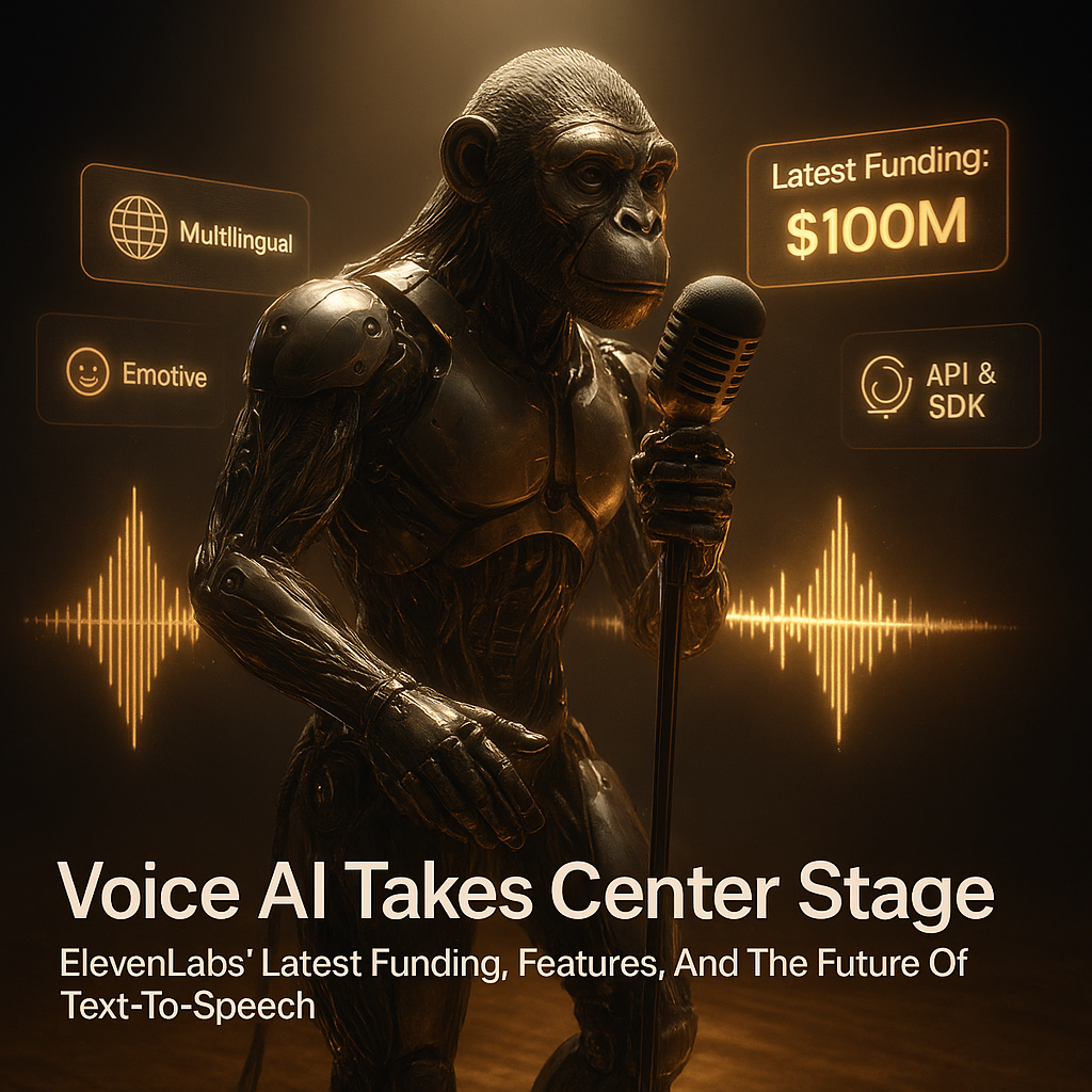 Voice AI Takes Center Stage: ElevenLabs' Latest Funding, Features, and the Future of Text-to-Speech
