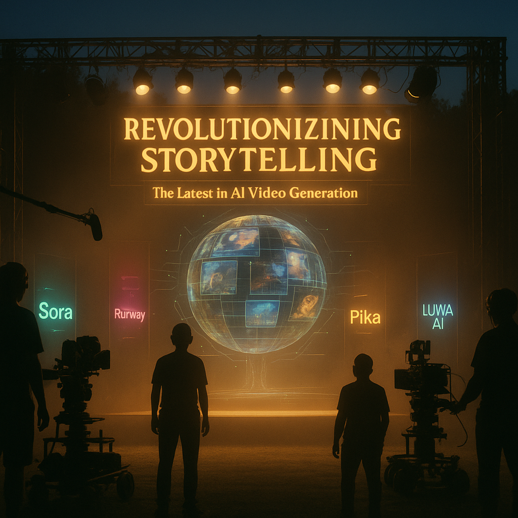 Revolutionizing Storytelling: The Latest in AI Video Generation with Sora, Runway, Pika, and Luma AI