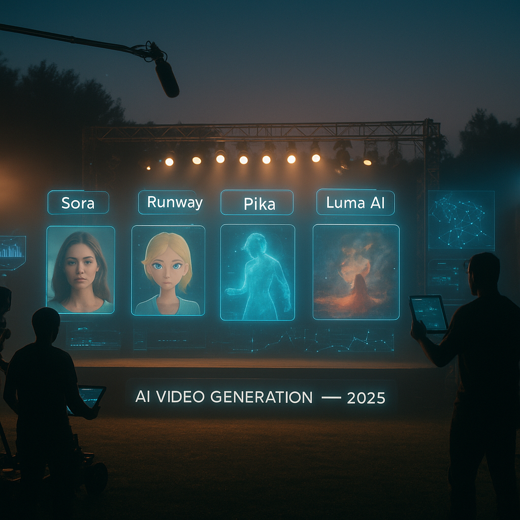 AI Video Generation in 2025: How Sora, Runway, Pika, and Luma AI Are Redefining Creativity